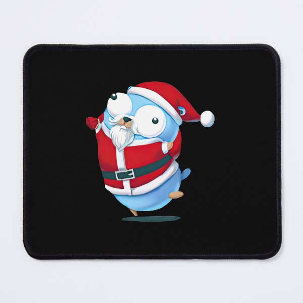Item preview, Golang Gopher Mouse Go Christmas designed and sold by MarlinConroy.