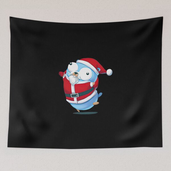 Item preview, Golang Gopher Mouse Go Christmas designed and sold by MarlinConroy.