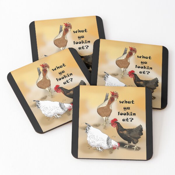 Item preview, far.myard cartoon chi.ckens designed and sold by CummerataPenelo.