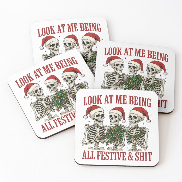 Item preview, Look At Me Being All Festive And Shit T-Shirt | Funny Sarcastic Christmas 2025 Shirt | Adult Holiday Humor Tee | Xmas Party Outfit designed and sold by sweary12.