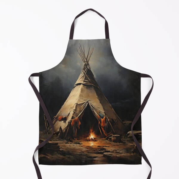 Item preview, Wild West Indian Tepee | Vintage Aesthetic designed and sold by UnhingedBird.
