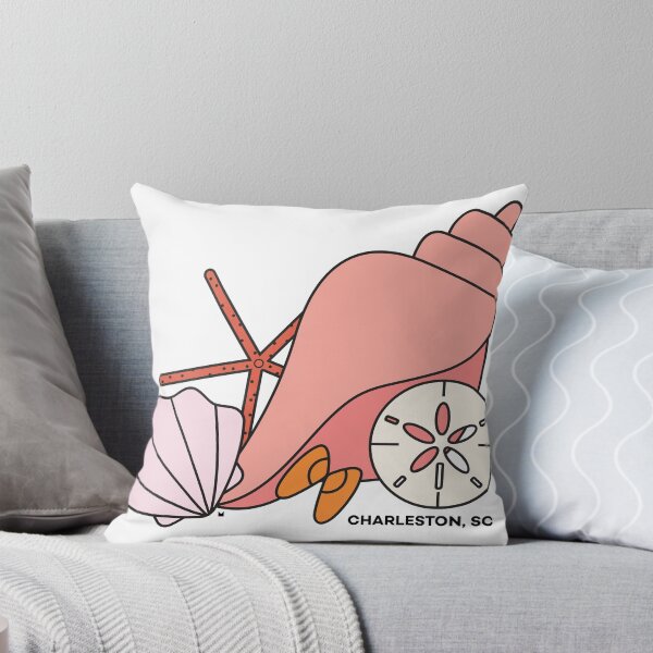 Item preview, PINK SEASHELLS - CHARLESTON designed and sold by missmarneyg.