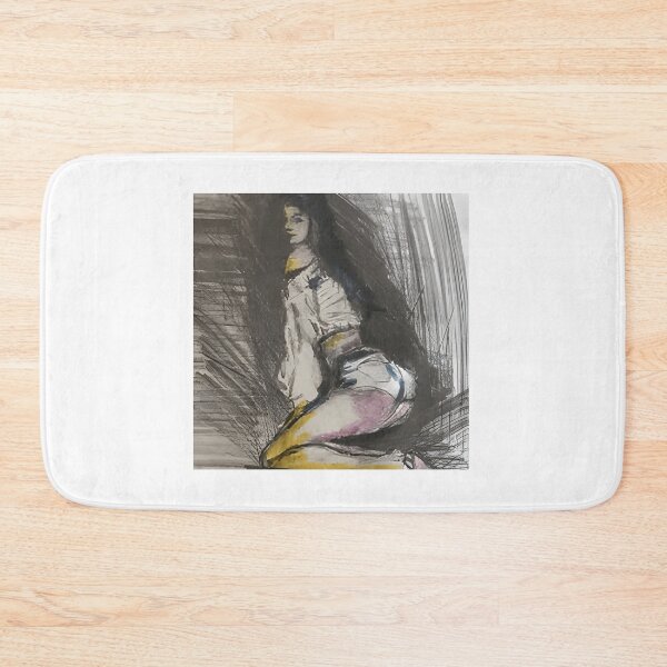Item preview, Violet Whisper on Golden Wall Abstraction designed and sold by abdijifornere.