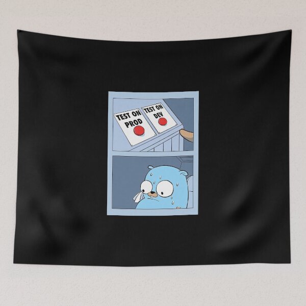Item preview, golang gopher designed and sold by MarlinConroy.