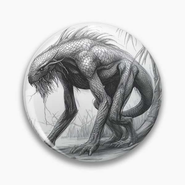 Item preview, Reptilian Creature in the Marshlands designed and sold by SweetRossel.