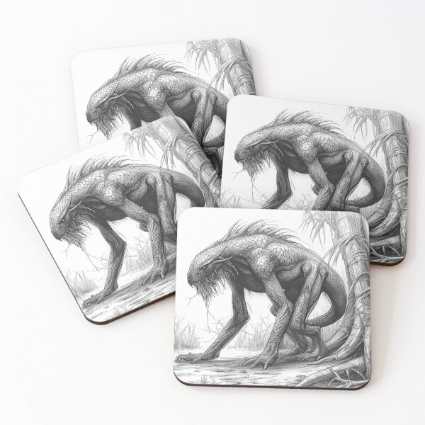 Item preview, Reptilian Creature in the Marshlands designed and sold by SweetRossel.