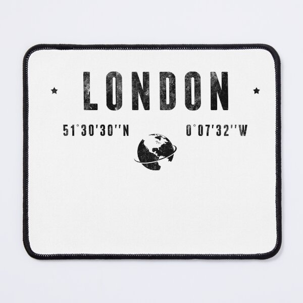Item preview, London United Kingdom Latitude Longitude Coordinates designed and sold by capricedefille.