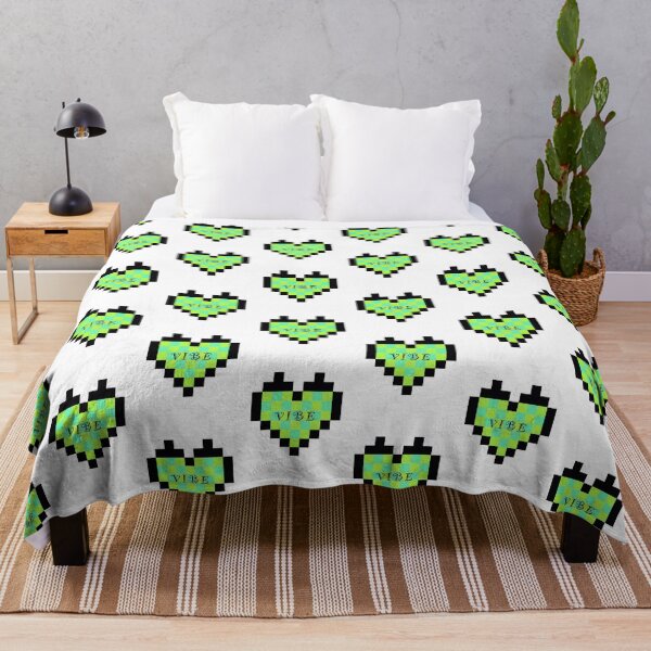 Item preview, Green Pixel Heart – Vibe Aesthetic Design designed and sold by AARTMUSE.