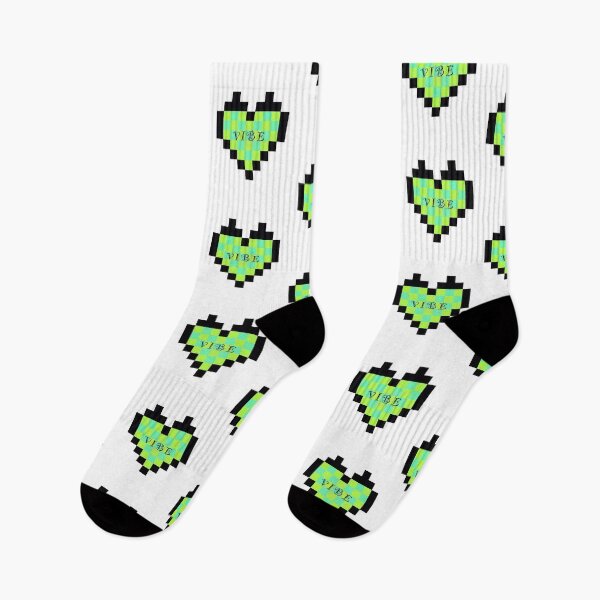 Item preview, Green Pixel Heart – Vibe Aesthetic Design designed and sold by AARTMUSE.