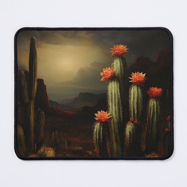 Item preview, Cactus Paradise: Stunning Sunset in the Wild West | Vintage Aesthetic designed and sold by UnhingedBird.