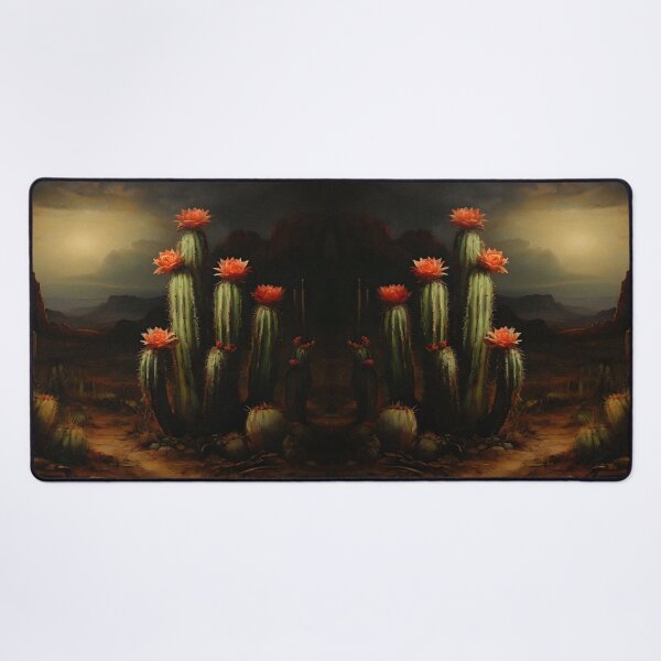 Item preview, Cactus Paradise: Stunning Sunset in the Wild West | Vintage Aesthetic designed and sold by UnhingedBird.