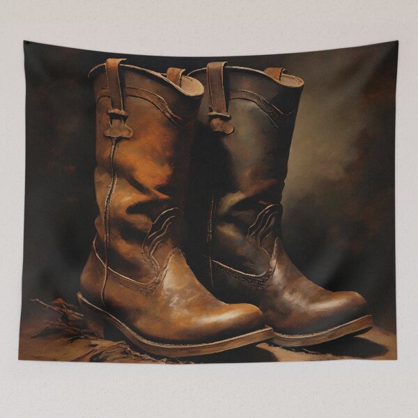 Item preview, Wild West Cowboy Boots | Vintage Aesthetic designed and sold by UnhingedBird.