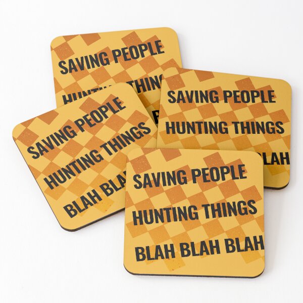 Item preview, Supernatural: Saving People, Hunting Things designed and sold by Heeby Jeebys.