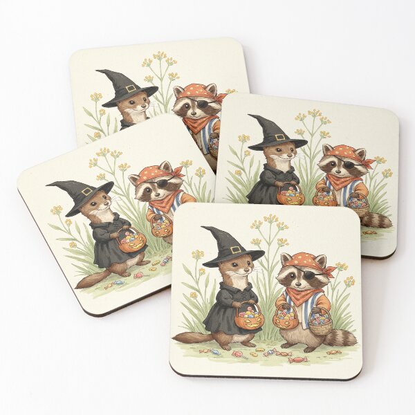 Item preview, Woodland Trick or Treat designed and sold by Pasteltone.