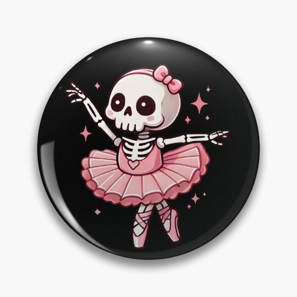 Item preview, Funny Skeleton Ballerina Ballet Dancer Halloween Girls Women Kids designed and sold by rafaeltto.