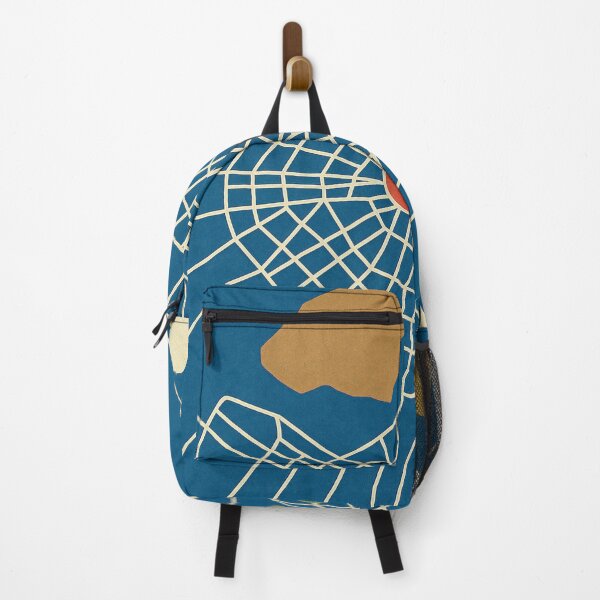 Item preview, Abstract Map of Athens - Topaz Blue designed and sold by Pink & California.