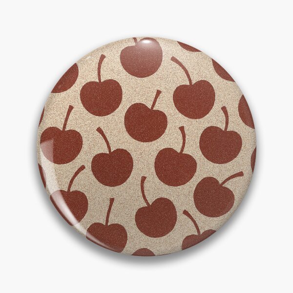 Item preview, Patrón de cereza con textura granulada, fruta roja vintage designed and sold by ModkMerch.