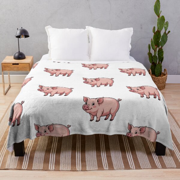 Item preview, Modern Trendy Cute Pig Pink designed and sold by SOUFIANE1991.