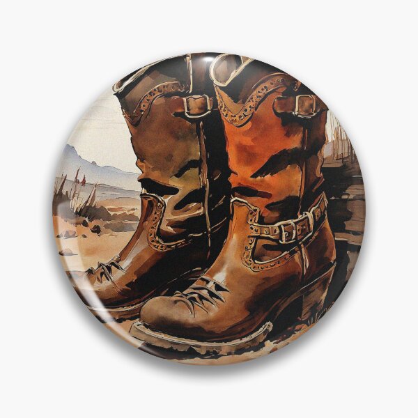 Item preview, Wild West Cowboy Boots | Vintage Aesthetic designed and sold by UnhingedBird.