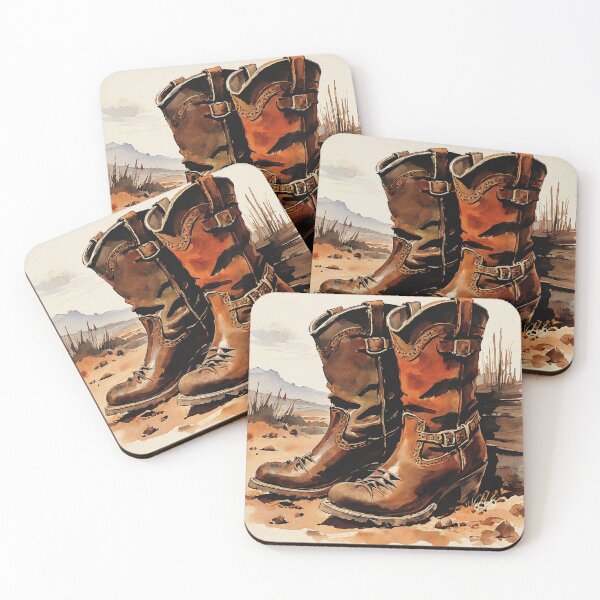 Item preview, Wild West Cowboy Boots | Vintage Aesthetic designed and sold by UnhingedBird.