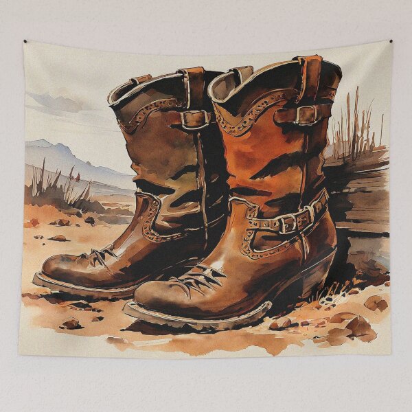 Item preview, Wild West Cowboy Boots | Vintage Aesthetic designed and sold by UnhingedBird.