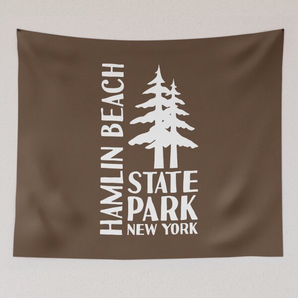 Item preview, Hamlin Beach State Park New York Pines W designed and sold by bivenart.