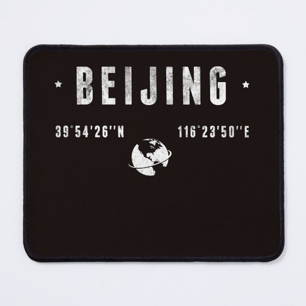Item preview, Beijing China Latitude Longitude Coordinates designed and sold by capricedefille.