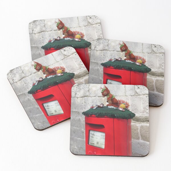 Item preview, Knitted Postbox Topper - Red Squirrel designed and sold by wiggyofipswich.