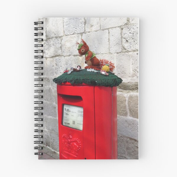 Item preview, Knitted Postbox Topper - Red Squirrel designed and sold by wiggyofipswich.