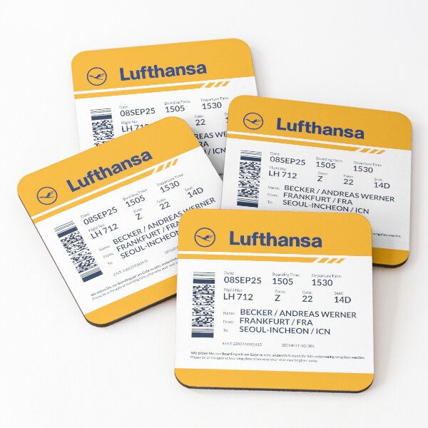 Item preview, Boarding Pass 5748x5748 ABR designed and sold by twgcrazy.
