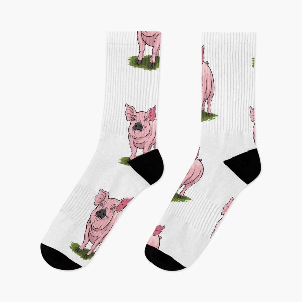 Item preview,  Modern Trendy Cute Pig Pink designed and sold by SOUFIANE1991.