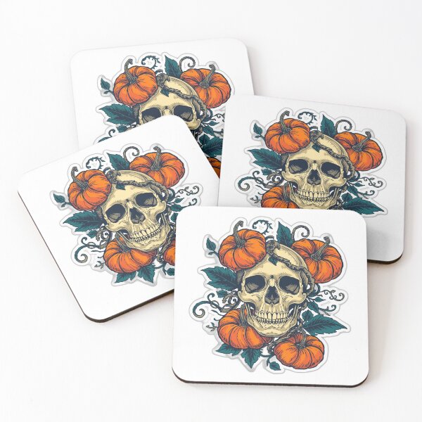Item preview, Botanical Skull and Pumpkin designed and sold by The Collection.