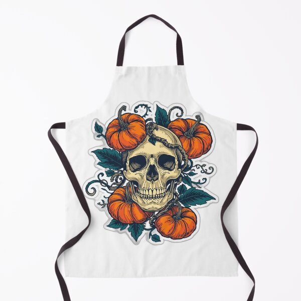 Item preview, Botanical Skull and Pumpkin designed and sold by The Collection.
