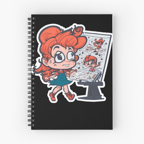 Item preview, Cr.azy Carto.onist Girl, Abnormal Cartoon designed and sold by KeeblerAlden.