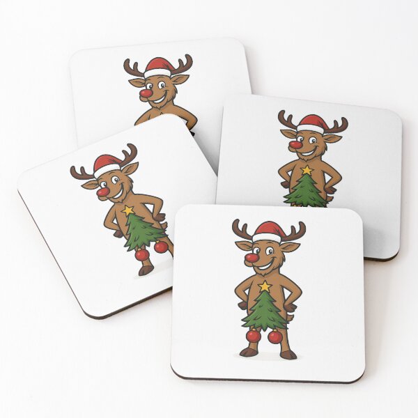 Item preview, Naughty Reindeer Christmas · Funny Xmas Gag Gift · Christmas humor t-shirt designed and sold by DjokosDisigns.
