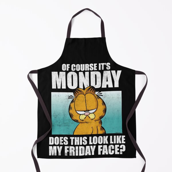 Item preview, Ga.rfield Of Co.urse It's Monday...Friday Face designed and sold by CummerataPenelo.