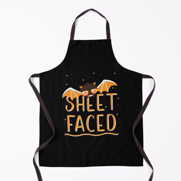 Item preview, Sheet Faced Bat – Funny Halloween Pun designed and sold by QuietBloom80.
