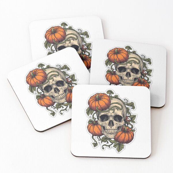 Item preview, Botanical Skull and Pumpkin designed and sold by The Collection.