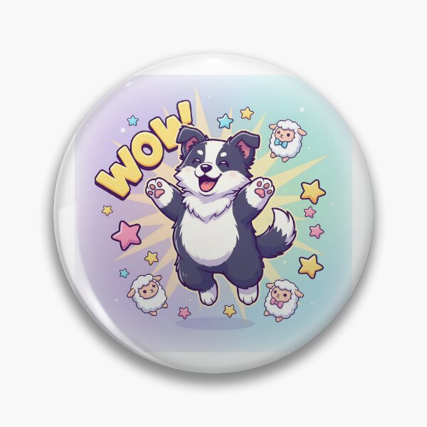 Item preview, Sheep Dog – Kawaii Cartoon Puppy and Sheep WOW Design designed and sold by DamianRoy88.