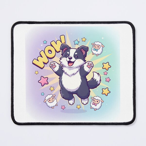 Item preview, Sheep Dog – Kawaii Cartoon Puppy and Sheep WOW Design designed and sold by DamianRoy88.