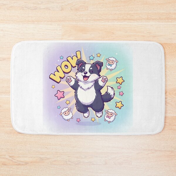 Item preview, Sheep Dog – Kawaii Cartoon Puppy and Sheep WOW Design designed and sold by DamianRoy88.