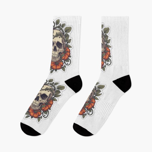 Item preview, Bones and Botany Style Floral Skeleton Design designed and sold by The Collection.