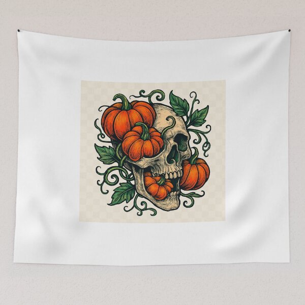 Item preview, Bones and Botany Style Floral Skeleton Design designed and sold by The Collection.
