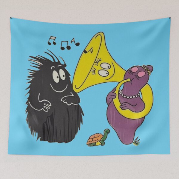 Item preview, Barbapapa Waldhorn - Jahrgang designed and sold by DieViolettHund.