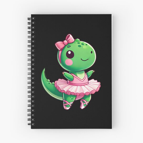 Item preview, Funny Dinosaur Ballerina Ballet Dancer Girls Women Kids designed and sold by rafaeltto.