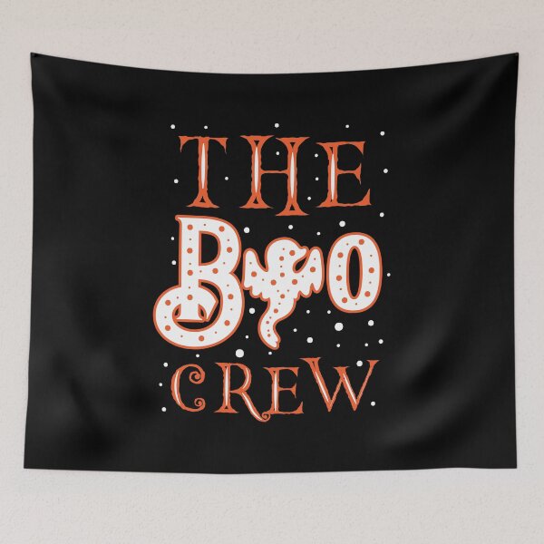Item preview, The Boo Crew — Retro Ghost Lettering designed and sold by QuietBloom80.