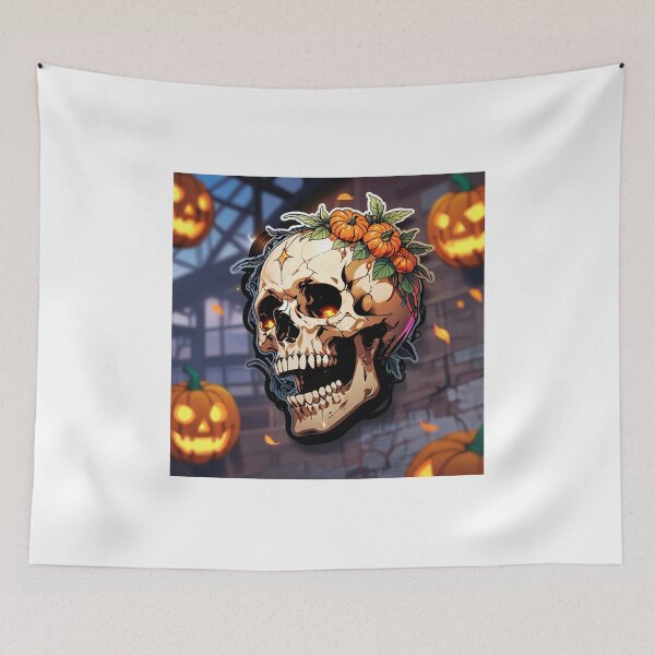 Item preview, Botanical Skull and Pumpkin designed and sold by The Collection.