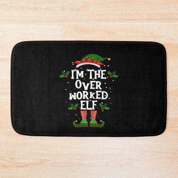 Item preview, I’m the Overworked Elf, Christmas Xmas Pajama PJ designed and sold by sandrahofer-art.