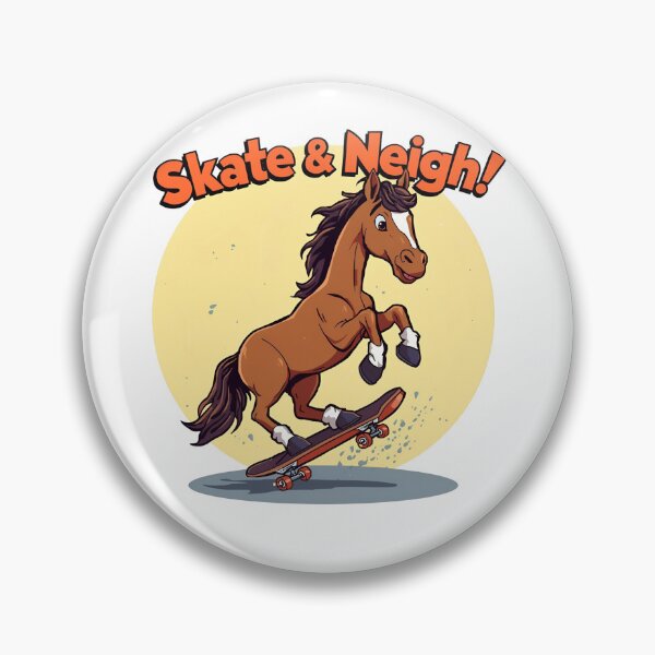 Item preview, Friesian on a Skateboard designed and sold by Friesian-Fan-S.