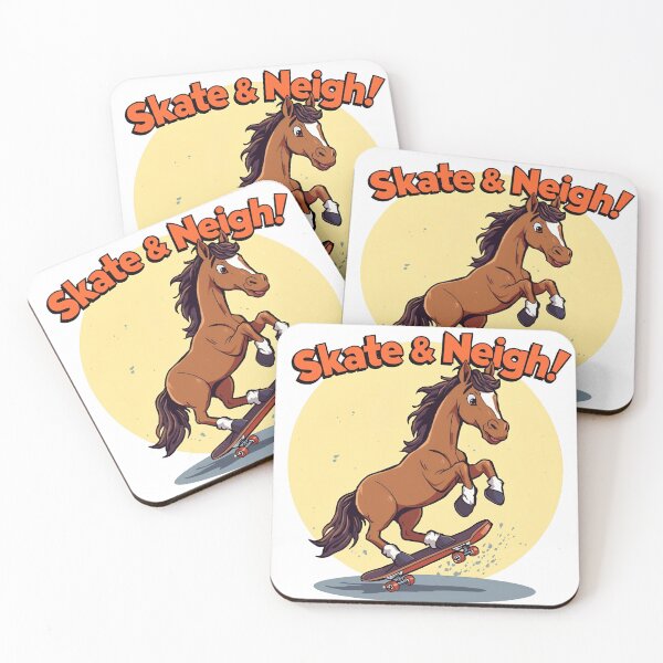 Item preview, Friesian on a Skateboard designed and sold by Friesian-Fan-S.